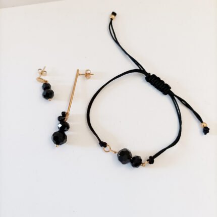 Conjunto Fernanda (Pulseira e brincos)